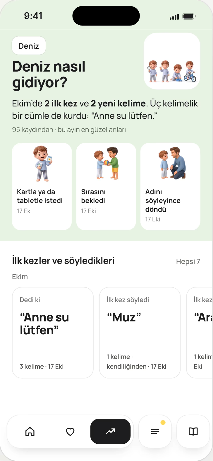 Tuvi — gelişim ekranı